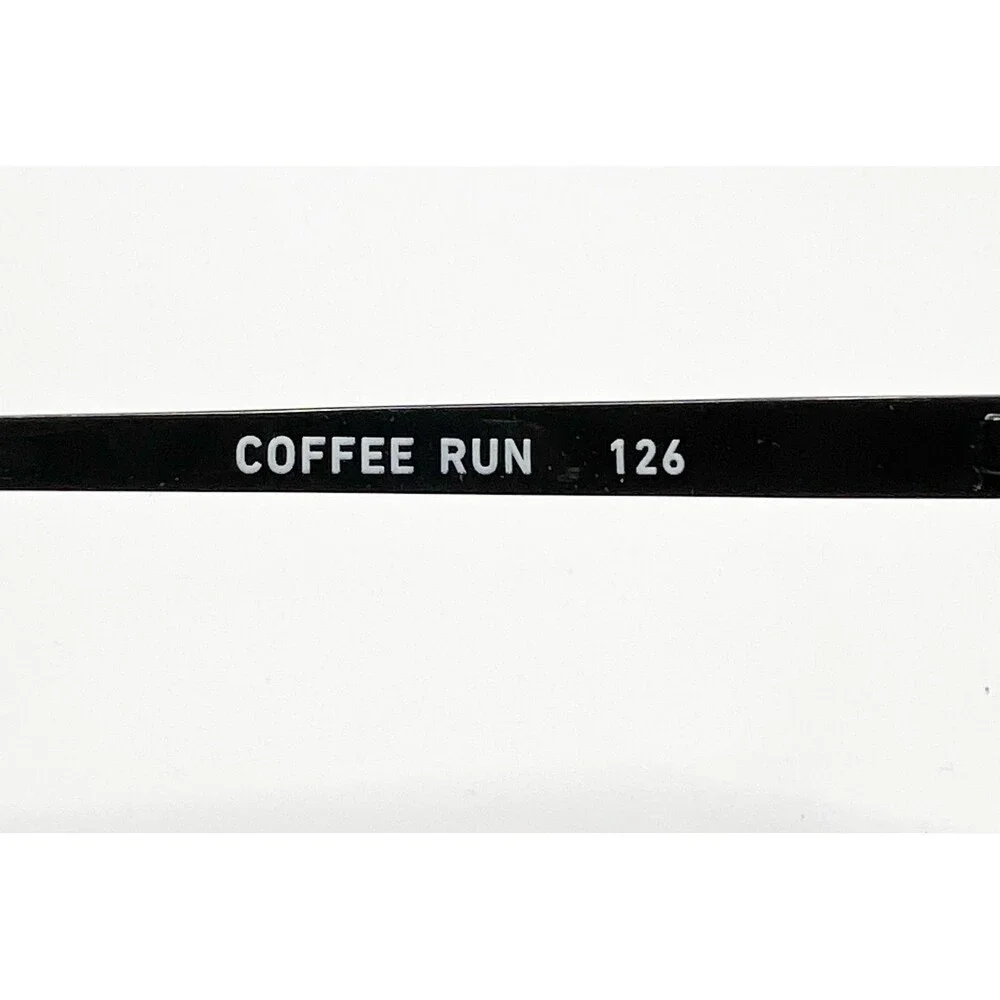 Quay Eyeglasses Womens Black Coffee Run 126 Square Frames